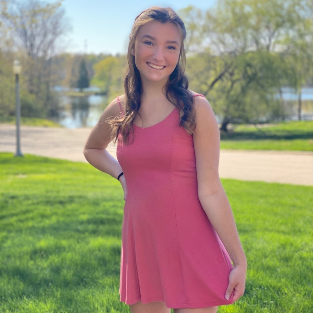 Pink dress